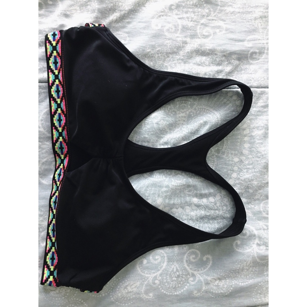 Black bikini top
